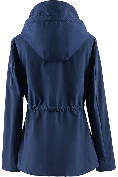 OEM Jachetă elegantă de damă, cu protecție împotriva ploii și vântului, culoare albastru XS