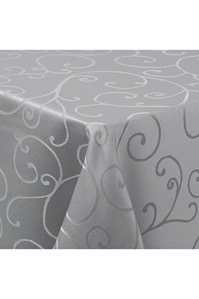 OEM Față de masă textilă, dreptunghiulară, gri cu model, 100 x 140 cm, set de...