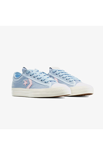 Converse Star Player 76 Colorful Suede Kadın Mavi Sneaker
