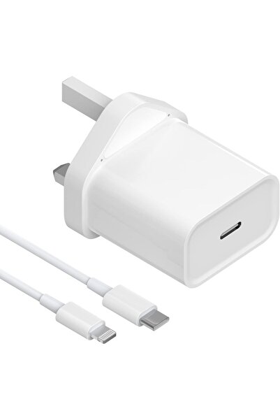 Generic مجموعة كابلات الشحن IBERLS PD 20W USB-C لجهاز iPhone (من USB-C إلى Li...