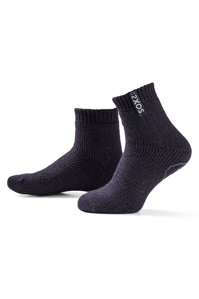 OEM Men's sheep wool socks, extra warm (-20C), non-slip, size 42-46, blue