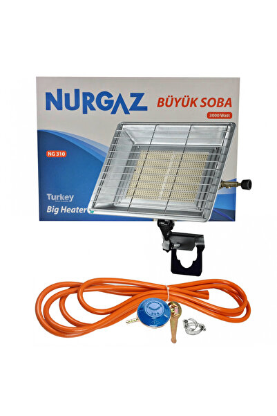 MXM Aragaz cu arzător mare, 3000 W, 220 g/h + kit reglabil GPL RH-10 + tub flexibil 2M + 2 cleme
