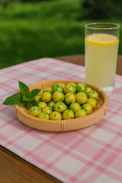 belchocolate Nane Limonlu İnci Leblebi Draje -200 Gr.