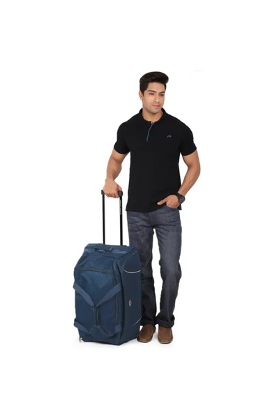American Tourister Polyester Red Travel Duffle Trolley Luggage Bag RED 57cm