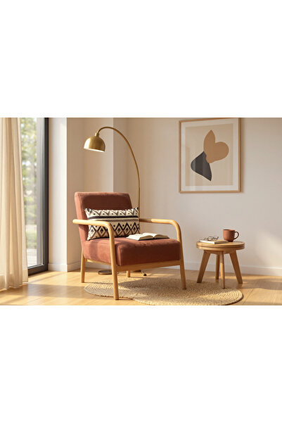 BLEG Dora İskandinav Tarzı Masif Kayın Berjer – Hazır Kurulum