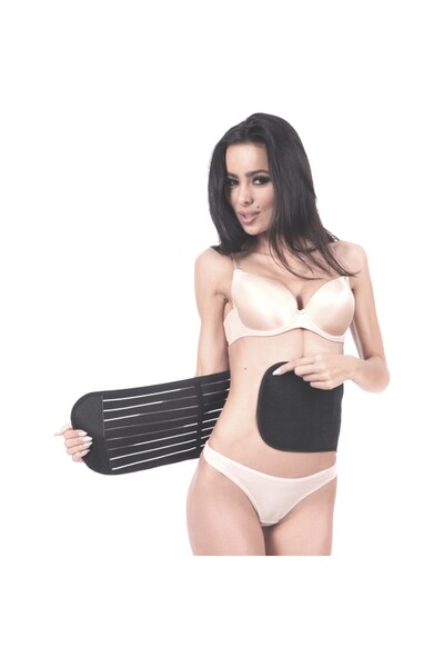 Orirose Orirose postpartum elastic belt, with Velcro closure, flat finishes, adjustable, one size fits all