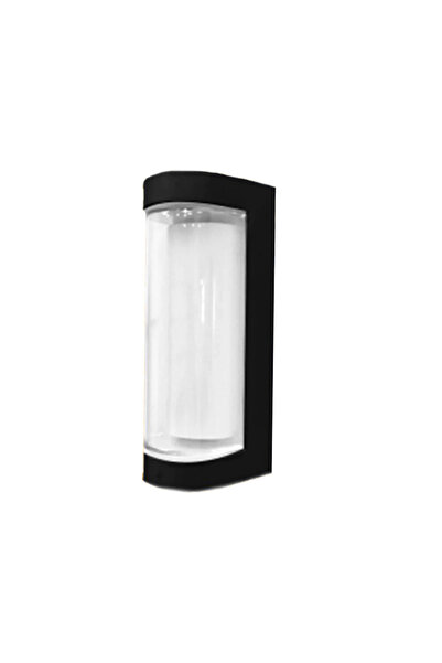 Vooltex Black outdoor wall lamp with yellow lighting, 15 watts