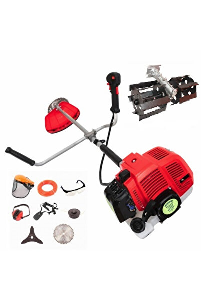 micul fermier Motocoasa pe benzina Micul Fermier 712, 4.76 Cp, 52 CC, 8 acc. incluse + Prasitoare 28mm * 9T