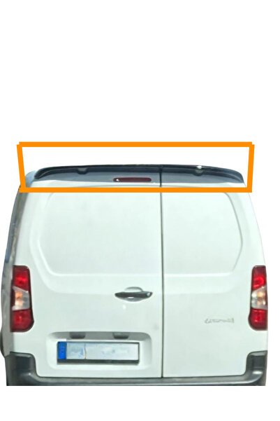 TÜRKSET RİFTER-DOBLO5-COMBO-PROACE-BERLİNGO 2021 ÜSTÜ ÇİFT KAPI SPOİLER (( PARLAK SİYAH BOYALI))