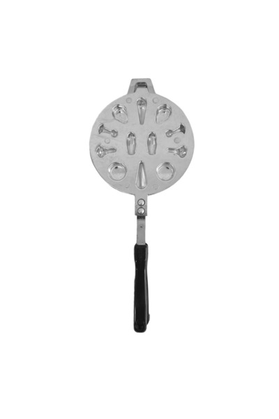 SDX Market 12-Hole Cake Pan, silver, 16 cm