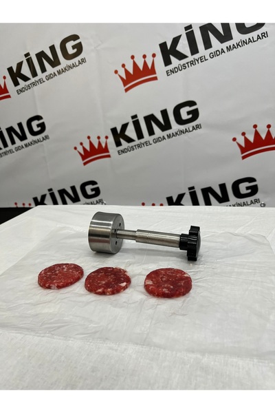 Genel Markalar KÖFTE BASMA PRESİ 6 Cm (15-25 Gram) Paslanmaz Mini Burger