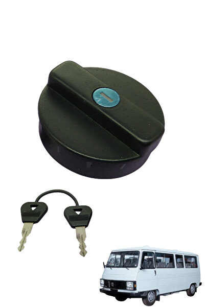 MEFAUTO Peugeot J9 Minibüs Uyumlu Mazot Yakıt Depo Kapağı Anahtarlı