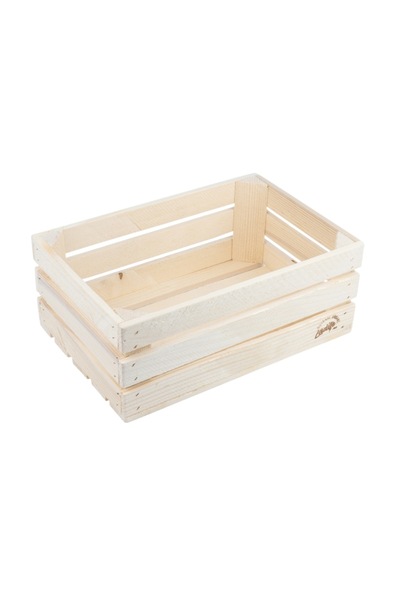 PLAYER COM Wooden Crate Praslea 30x20x12 cm