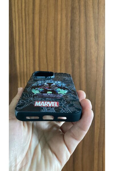 Newon حافظة هاتف آيفون 16 برو ماكس مطبوعة من الداخل من السيليكون الفاخر