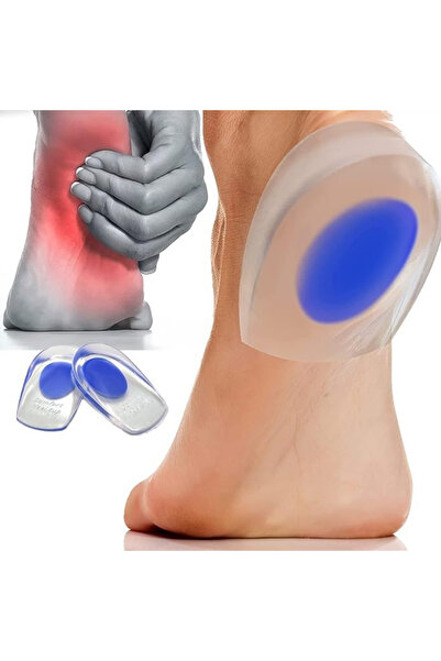 Parmeva Gizli Taban Topuk Dikeni Yastığı Boy Uzatıcı Silikon Tabanlık
