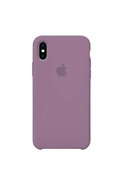 Apple Husa Silicon pentru iPhone Xs Max, Faded Purple