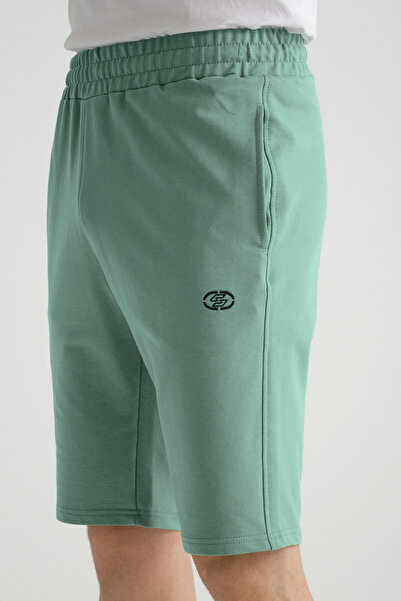 Shooter Sportswear Ανδρικό σορτς με λογότυπο Minimal Moss Cotton Regular Fit