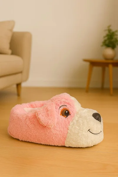Peta Unisex βελούδινες παντόφλες για ενήλικες με φιγούρα σκύλου Παντόφλες για το σπίτι Μπότες για το σπίτι