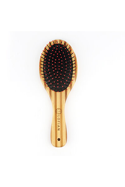 LOFIAN فرشاة الشعر الخشبية من لوفيان - Wooden Hair brush, Wooden Hair Comb