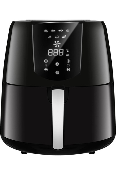 Edison GLA-906/BK مقلاة هوائية، 3.2 لتر، 1400 واط - أسود