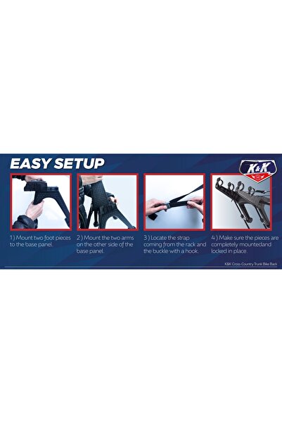 K&K Auto Accessories K&K Araç Bagaj Bisiklet Taşıyıcı