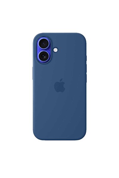 Apple Husa Silicon pentru iPhone 16 Plus, Blue Jeans
