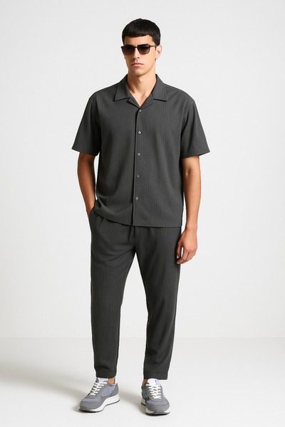 STITCH by MH Mens Turkish Co-ord Shirt set