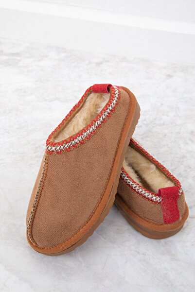 Zerenyus MUKO Καθημερινά μίνι μποτάκια για κορίτσια με χοντρή μάλλινη σόλα