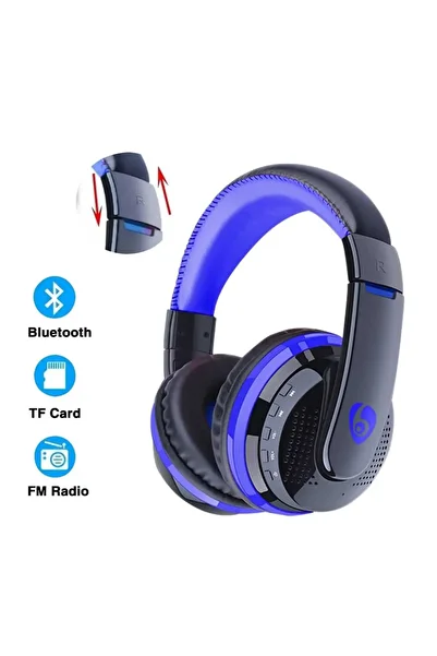 OVLENG Wireless Bluetooth Gaming Headset with Microphone and AUX Port for Phones and PC