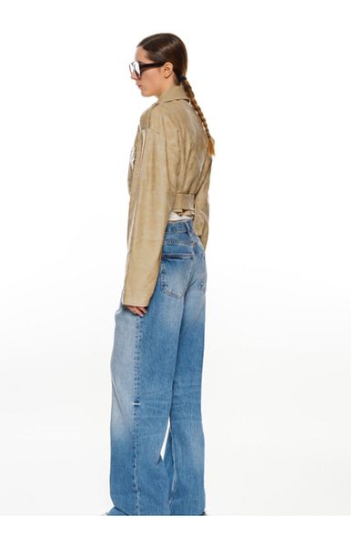 LUMİNA FASHİON Women's short jacket with lapel neckline, size S - LUMINA Fashion Italia