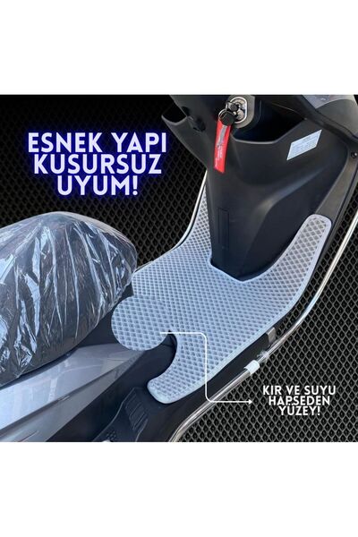 mattclass EVA Motor Paspası – SYM Jet 14 200 Uyumlu