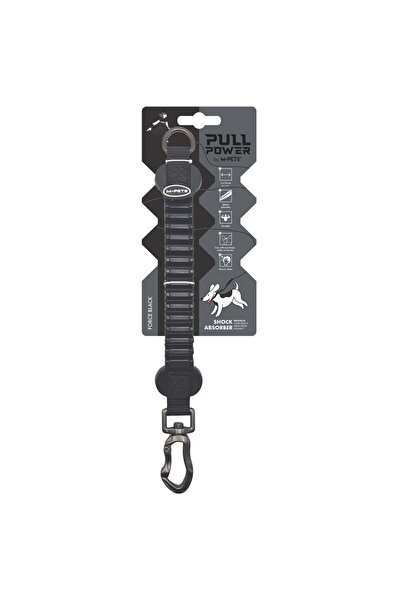 M-PETS Pull Power Shock Absorber Necklace Black