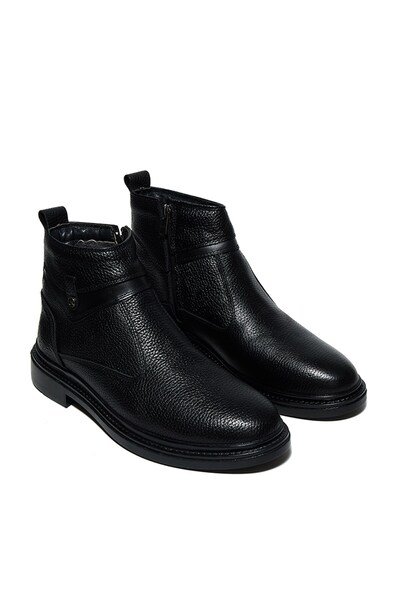 Bestello Laceless Rubber Sole Flat Boots 023-705-24K Men's Boots