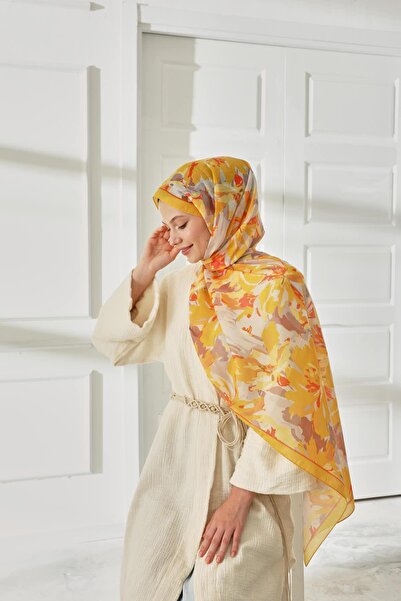 Silk Home شال ناعم منقوش 70023-03