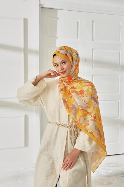 Silk Home شال ناعم منقوش 70023-03