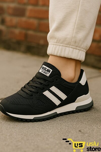 USLU Unisex Spor Ayakkabı | Bağcıklı | Kaymaz Taban | 36-44 Numara