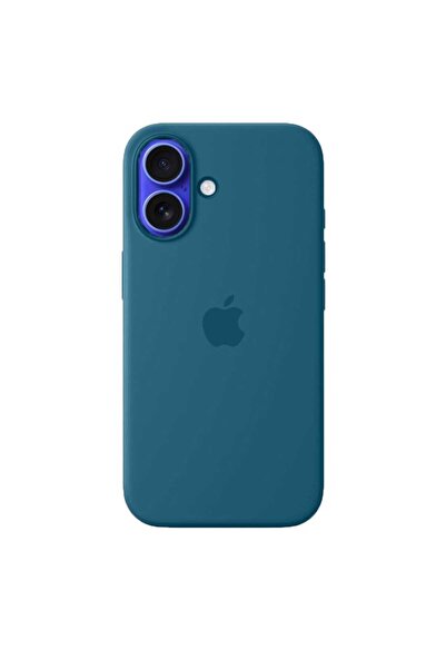 Apple Husa Silicon pentru iPhone 16, Pacific Green