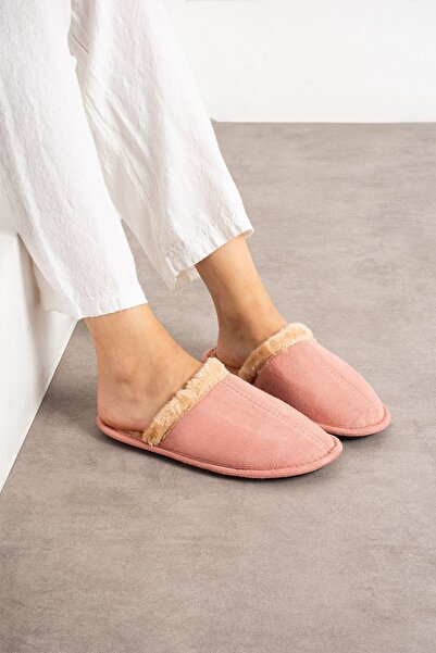 AlbiShoes Γυναικείες Ανδρικές Παντόφλες Σπιτιού με Γούνα Εσωτερικά Παντόφλες Χειμερινές Παντόφλες Χωρίς Ήχο Ελαφριά Σόλα