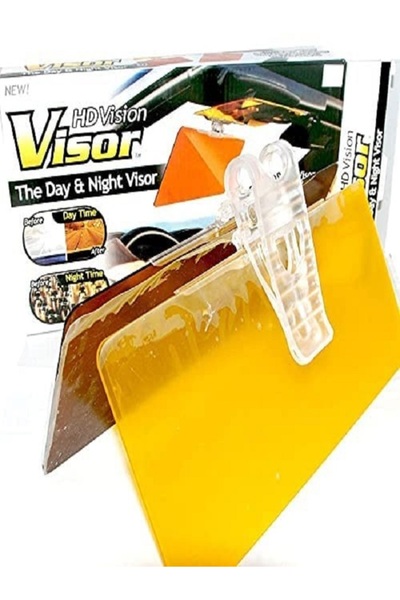 Generic مرآة قيادة عالية الدقة 2 في 1 مضادة للتوهج ورؤية ليلية نهارية وواقيات...