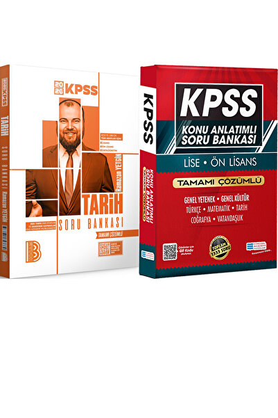 Benim Hocam Yayınları 2026 KPSS Tarih Tamamı Çözümlü Soru Bankası - Lise Önli...