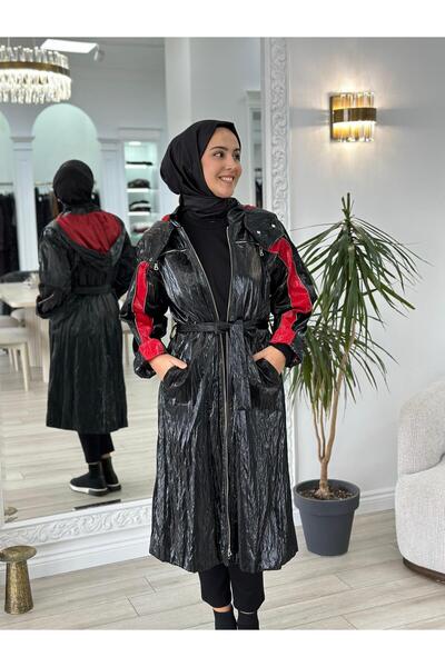 MissWhence Parlak Kap Siyah-Kırmızı 34400