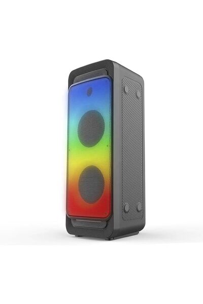 IDIGIT Bluetooth Party Speaker, RGB Lights, USB/AUX/Micro SD, Portable Wireless Outdoor Speaker
