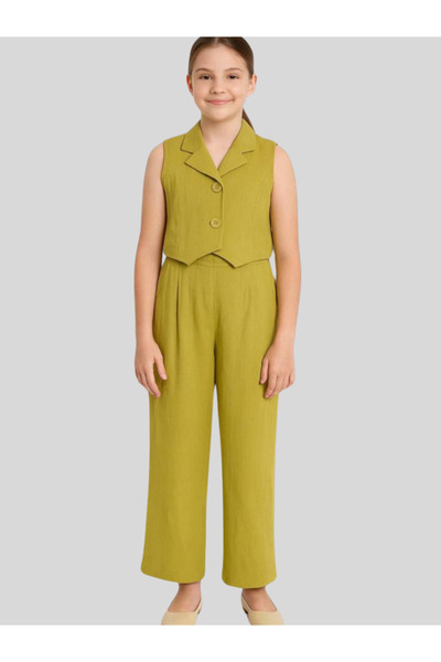 NK Girl's Tahiti Trouser Suit 8-14 Years Green