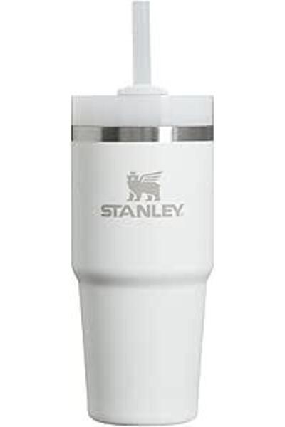 Stanley The Quencher H2.O FlowState Pipetli Termos Bardak 0,41 Beyaz