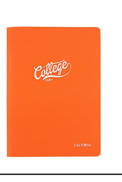 KIZILELMADA College Checkered Notebook 60 Sheets - Ideal for Lectures and Notes