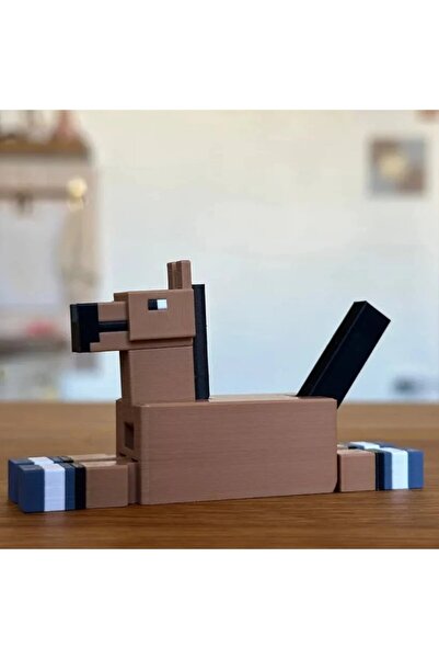 FigürDizayn Minecraft Horse At Hareketli Eklemli Figür