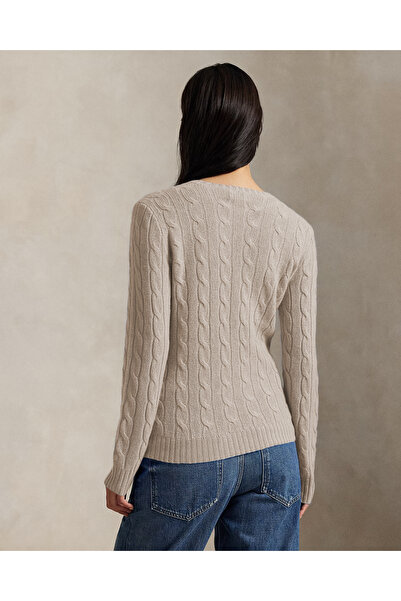 TRQOM Pulover de tricotat pentru femei, combinație de cuplu iubit, unisex, cu gâtul rotund, culoare nurcă