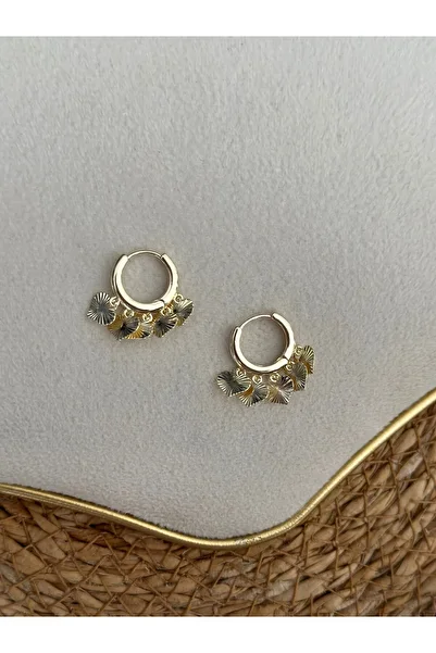 MyladyAccessoriess Heart Shakira Hoop Earrings (Premium)