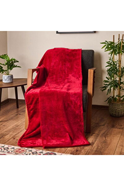 Evidea Soft Wellsoft Tv Blanket - Red - 120X160 cm