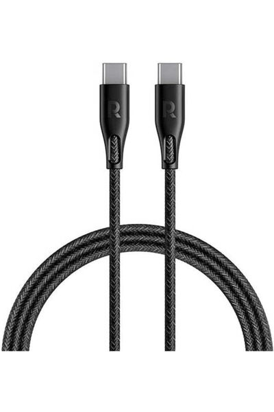 RavPower 60W Type-C to Type-C Fast Charging Cable 1.2m - Black
